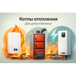 Котлы отопления для дома и бизнеса в Каменске-Уральском